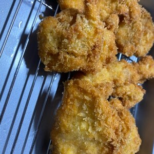 鶏むね肉の一口チキンカツ　むね肉の一口チーズフライ